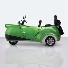 Resim Elektrikli Moped | Forest Green - Lityum iyon - 60V 24 Ah 