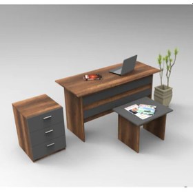 Resim Robinhome Robin Home Verona Abc Ofis Büro Masa Takımı Ofis Masası + Keson + 