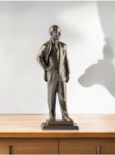 Resim Ayakta Duran Mustafa Kemal Atatürk Dekoratif Biblo - Kahve 