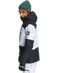 Resim Quiksilver Eqytj03339 - Mission Prt Bloc Erkek Kayak/snowboard Montu Beyaz-siyah 