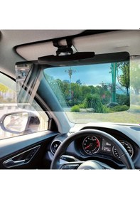 Resim Xuweiwei 1pc Polarized Güneş Siperliği Polarize Anti Glare Araç Güneşlik Eklentisi Akrilik Malzeme Tüm Araçlar İçin Kolay Snap-on Kurulumu 