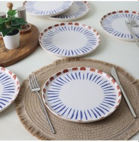 Resim Keramika Red Line Pasta Tabağı 22 Cm 6 Adet 21606 