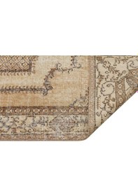 Resim Eşsiz Anadolu Vintage Eskitme El Dokuma Halı 1,15 X 2,1 Cm 9194 