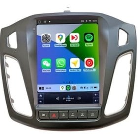 Resim Aln Ford Focus 3-4 Tesla 2012/2017 6gb Ram 64gb Hafıza Carplay Android Multimedya 12" 