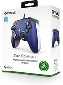 Resim NACON Resmi Xbox Series Pro Compact Controller, Renk: Mavi. 