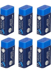 Resim Faber Castel Sınav Silgisi Mavi Exam Eraser 6 Lı 187170 