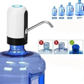 Resim Güllü E Store BUFFER® Usb ile Şarj Edilebilir Elektrikli Otomatik Damacana Su Pompası 