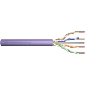 Resim Genel Markalar Dıgıtus Dk-1613-vh-5 500m Cat6 U-utp Kablo 250mhz Awg23/1 Mor Data Kablosu 