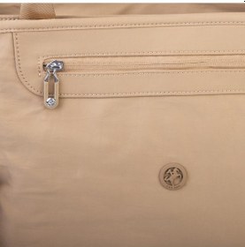 Resim Nas Bag Kadın Omuz Ve Çapraz Hafif Su İtici Kumaş Kum Kum - Bej 
