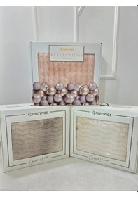 Resim Nivemeshome Reflections Pudra 3 Parça Battaniye Seti Merinos Pudra 