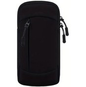 Resim Elmpaly Su Geçirmez Koşu Kol Bandı Siyah Hafif 17.78 Cm Telefon Taşıyıcı Siyah 