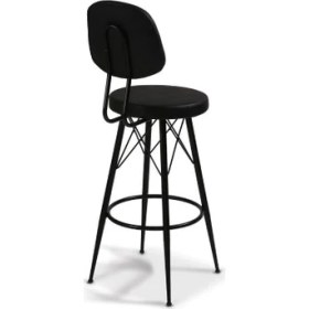 Resim Sandalye Keyfi Eyfel Sırtlı Bar Taburesi 