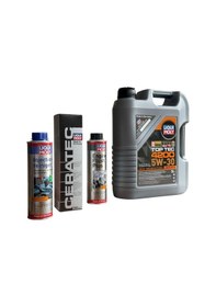 Resim Liqui Moly Bakım Seti 5w30 Motor Yağı + Motor İçi Temizleyici + Cera Tec Katkı + Enjektör Temizleyici 