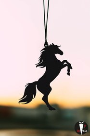 Resim Oyunzu Araba Süsü Metal At Dikiz Aynası Süsü Hediyelik 