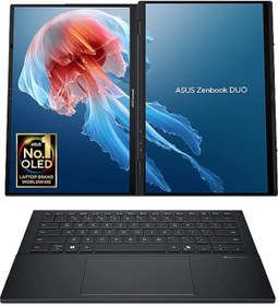 Resim Asus Zenbook Duo Oled UX8406CA-PZ218W Ultra 7 255H 32 GB 1 TB SSD 14" W11H Dizüstü Bilgisayar 