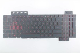 Resim Asus ile Uyumlu FX505DT-BQ039T-Gaming Klavye Backlit LED 