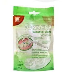 Resim Pakdent Kürdanlı Diş İpi 32 Adet 