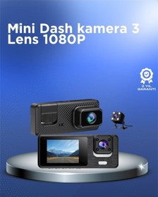 Resim 1080p 3 Kameralı Araç Dvr Döngü Kayıt Ve Geri Görüş Özellikli 19074164 