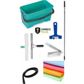 Resim Umbex Plus-Teleskopik Saplı Camcı Kovası Seti 