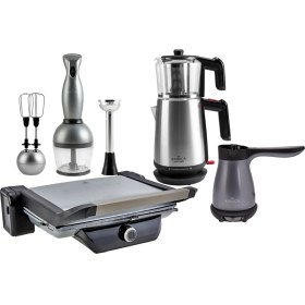 Resim Karaca 4lü Elektrikli Çeyiz Seti Antrasit 