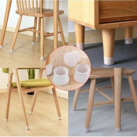 Resim Acousticworld Masa ve Sandalye Ayak Koruyucu Silikon 12 Adet 