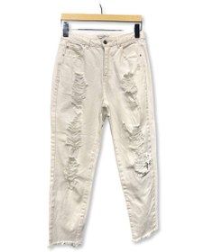 Resim Pull&Bear Beyaz Kadın Pantolon S 