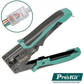 Resim Proskit Cp-342 Ez-rj45/rj11/rj12 Cat5 Cat6 Konnektör Sıkma Pensesi 