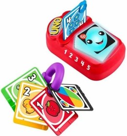 Resim Fisher Price Sesli ve Işıklı Eğlen ve Öğren Saymayı ve Renkleri Öğreten UNO HWH16 