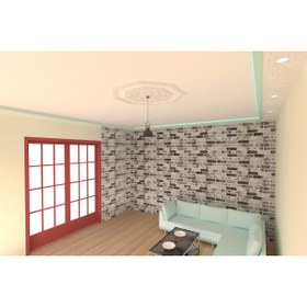 Resim MOTİFPİYER Motifpiyer Tavan Lamba Göbeği 16-sekizgen-dis Citali 