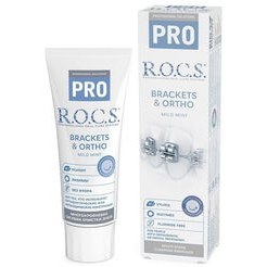 Resim Rocs Pro Ortho-Bracket Hafif Naneli Diş Macunu 60 ml 