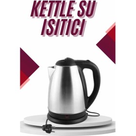 Resim Çelik Su Isıtıcı Kettle Dayanıklı Paslanmaz Çelik Uzun Ömürlü Midastech 