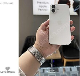 Resim Apple iPhone 16 İkinci El TR | 256 GB | Beyaz 