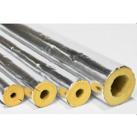 Resim Izocam Camyünü Prefabrik Boru Izolasyonu Folyo Kapli 4"-30Mm 