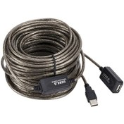 Resim Cbtx USB 480 Mbps Genişletici USB Veri İletim Uzatma Kablosu 25 Metre 