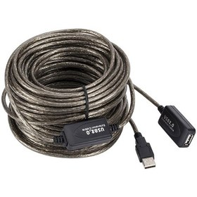 Resim Cbtx USB 480 Mbps Genişletici USB Veri İletim Uzatma Kablosu 25 Metre 
