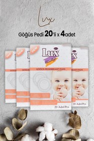 Resim LUX Göğüs Pedi 20' li x 4 Adet 