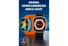 Resim Kablosuz Şarjlı, Çağrı ve Müzik Kontrolü Sağlayan Akıllı Saat 