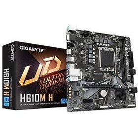 Resim Gigabyte H610M-H DDR5 5600Mhz HDMI M.2 LGA1700P mATX Anakart 