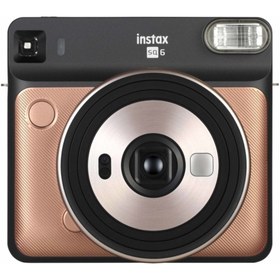 Resim Fujifilm Instax SQ 6 Altın Fotoğraf Makinesi 