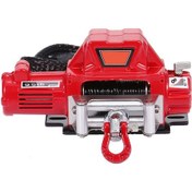Resim Kangvka 1/10 Rc Araçlar İçin Kırmızı Kurtarma Vinç Seti - Traxxas, Tamiya, Axial Uyumlu 