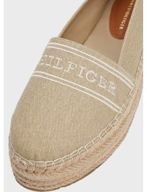 Resim Tommy Hilfiger Bayan Espadril Fw0fw08543 Acc Bej Bej 