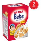 Resim Ülker 12 Vitamin 7 Mineral Sütlü Bebe Bisküvisi 2 x 800 G 