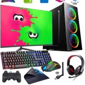 Resim Collect RKT980383 i5-4440 8 GB 480 GB SSD 4 GB GT740 24" Free Dos Masaüstü Oyuncu Bilgisayarı 