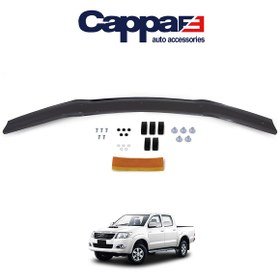 Resim Cappafe Toyota Uyumlu Hilux Ön Kaput Koruyucu Rüzgarlık 4Mm Abs 12-15 N11.34951 