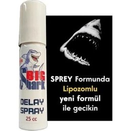 Resim Asimox Bigshark Spray 25CC Lipozomlu Yeni Formül Ile Gecikin 