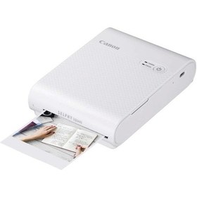 Resim Canon Selphy Qx10 Taşınabilir Kare Fotoğraf Yazıcısı Siyah 