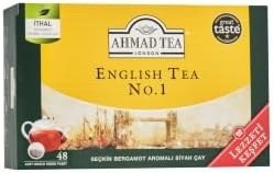 Resim AHMAD TEA EnglshTea No1 Demlk Poşt Çay 48li 153,6g 