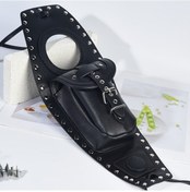 Resim Maxaccess Vintage Motosiklet Deri Su Geçirmez Benzin Tankı Çantası Siyah Siyah 