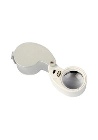 Resim Mini 40x25mm Takı Büyüteç, Cep Büyüteç, Teftiş, Elmas Pullar, Madeni Kontrol Lup Mg21011 