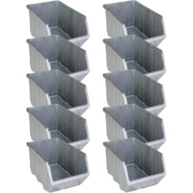 Resim A350 Plastik Avadanlık Gri, 10 Adet, Dayanıklı ve Şık Tasarım 